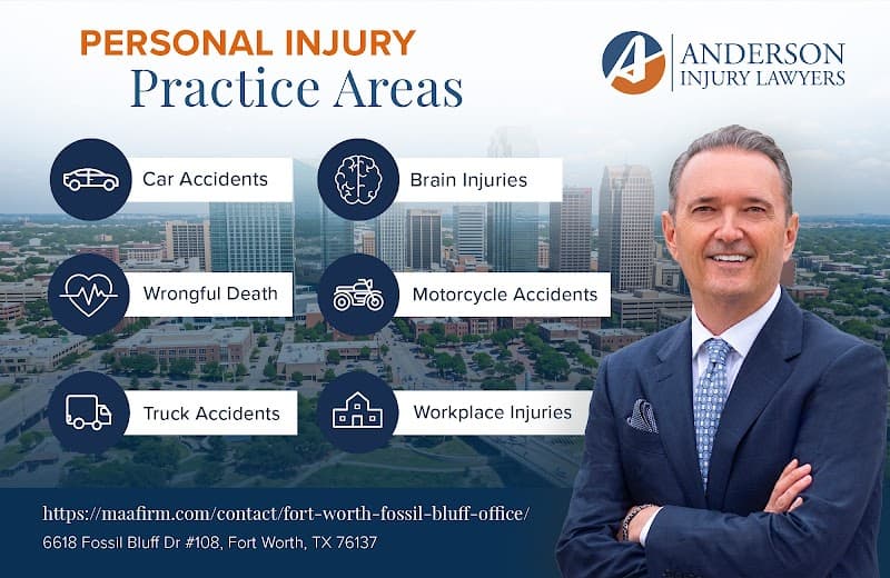 Anderson Injury Lawyers North Fort Worth